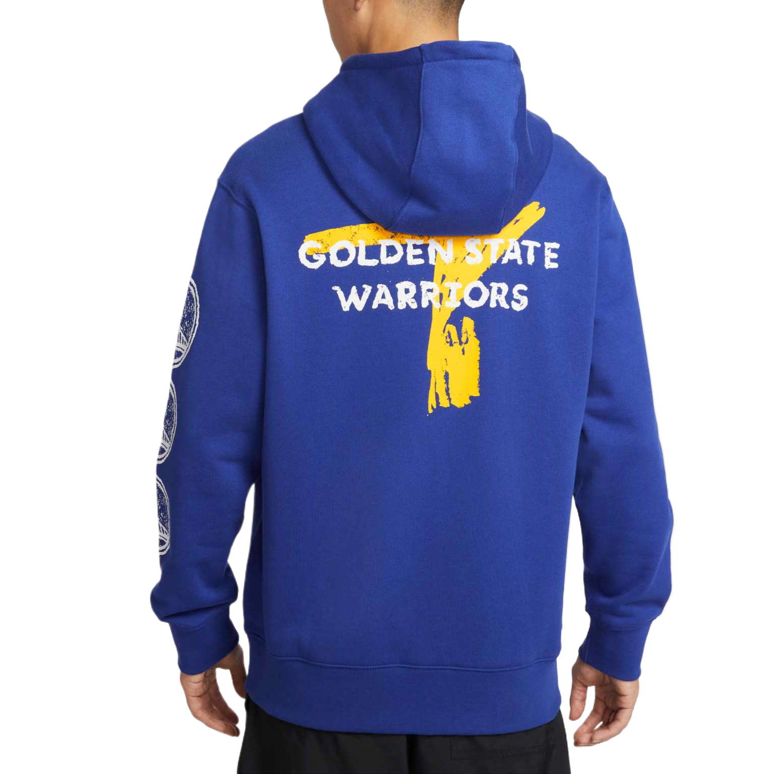 

Nike Толстовка мужская Rush Blue/Amarillo Yellow с капюшоном Moderate