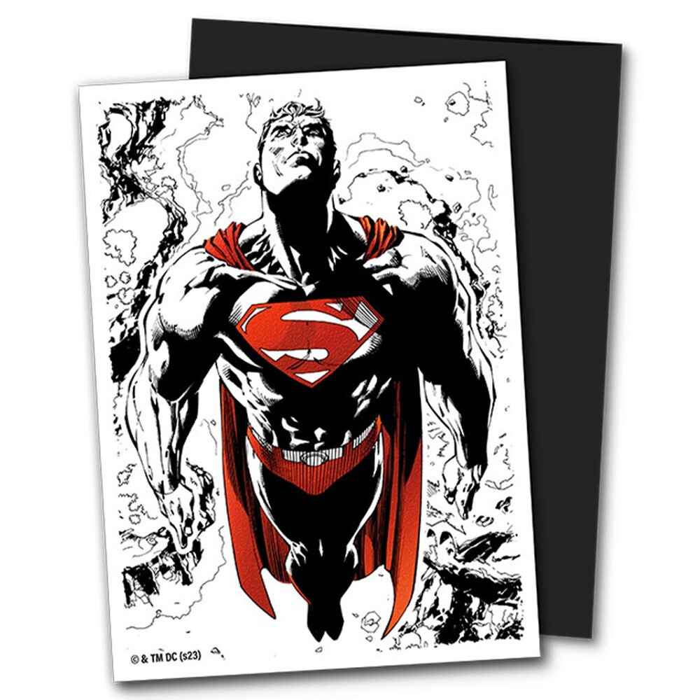 

Аксессуары Arcane Tinmen Dragon Shield Sleeves: Matte Dual - Superman (Red-White) (100)