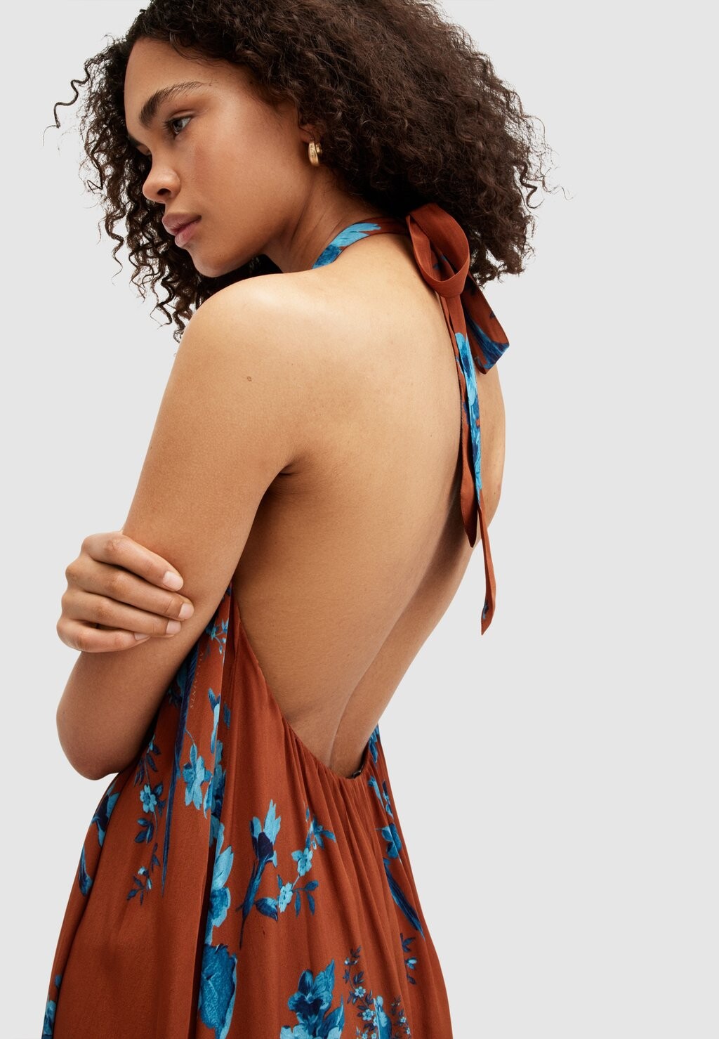 

Повседневное платье MYSTI IONA DRESS AllSaints, бронза