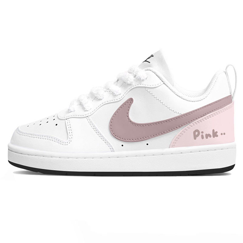 

Nike Court Borough Sweet Pink Berry низкие скейтерские кроссовки Berry Pink детские