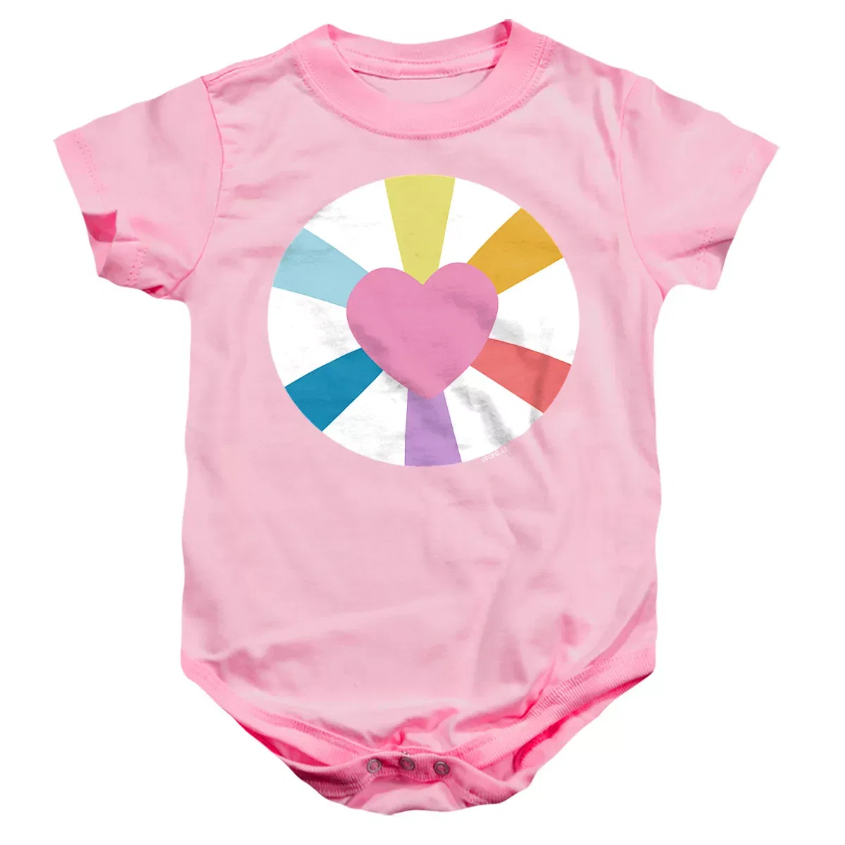 Детский боди-комбинезон с коротким рукавом Care Bears, Pink
