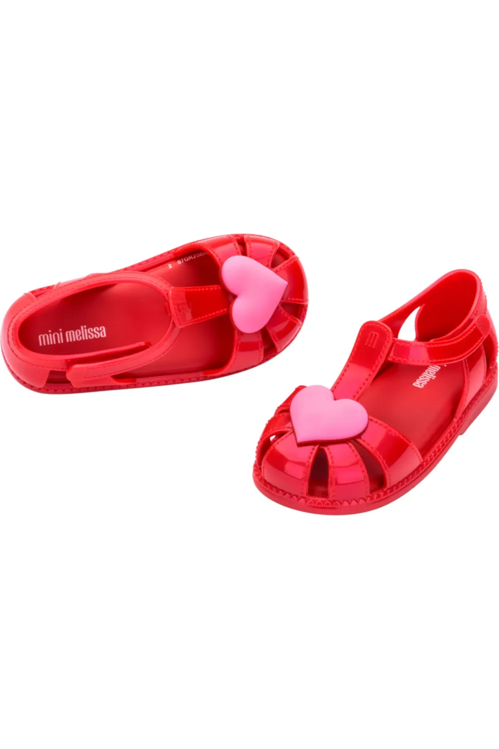 Сандалии детские с мягкой стелькой Hip Heart Mini Melissa, красный — фото 3