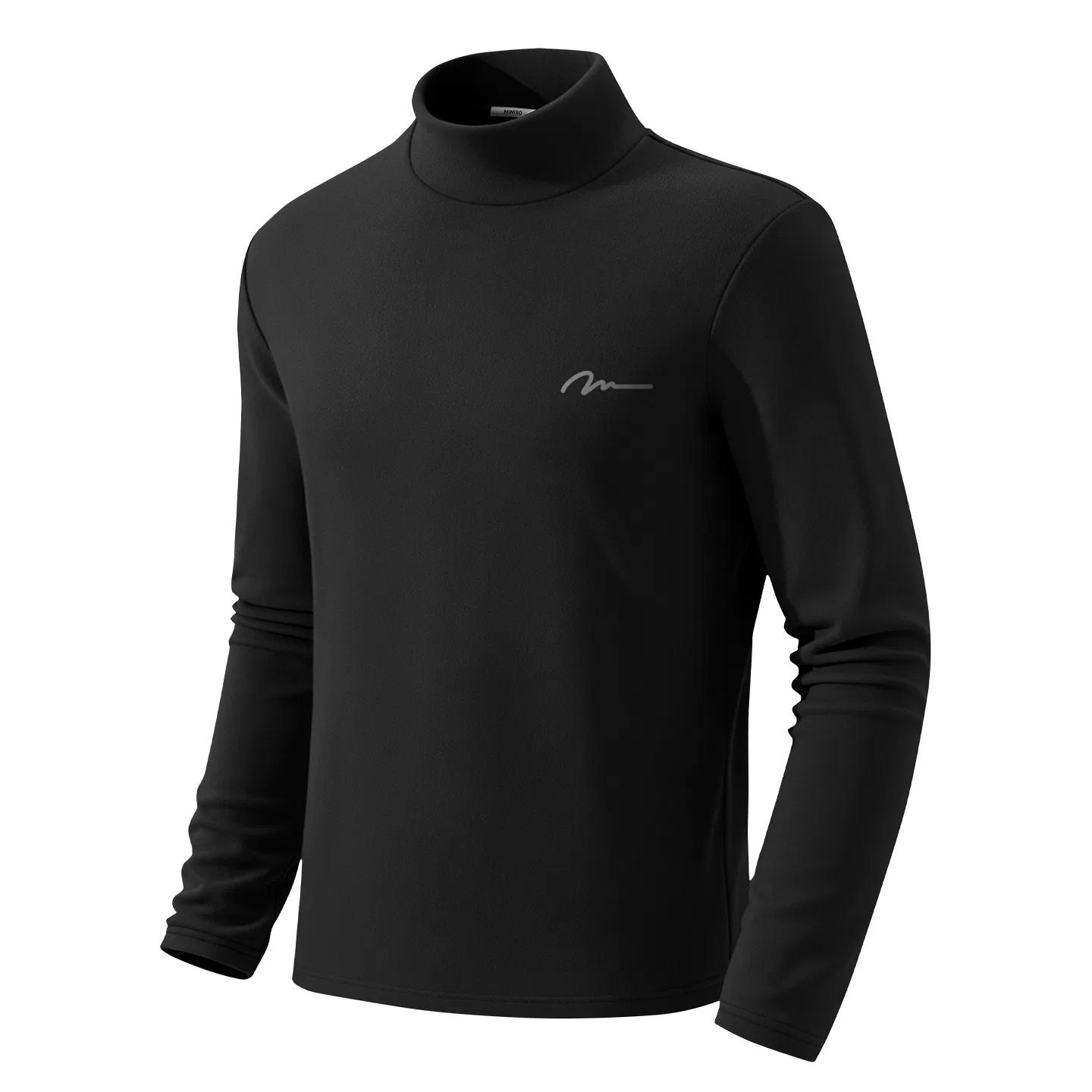 Детский свитшот двусторонний велюр MINISO, Black (Ma Changkui Chest Logo)