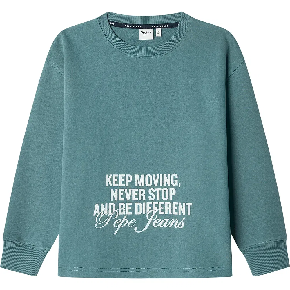 Свитшот Geon Pepe Jeans, зеленый