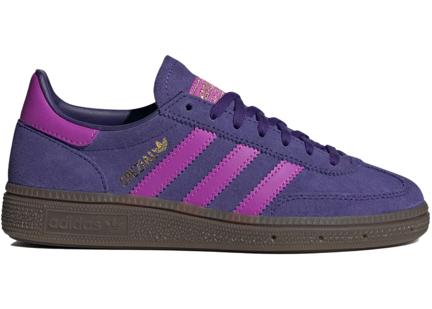 Детские кроссовки из коллекции Handball Spezial Adidas, Collegiate Purple/Purple Burst/Gum