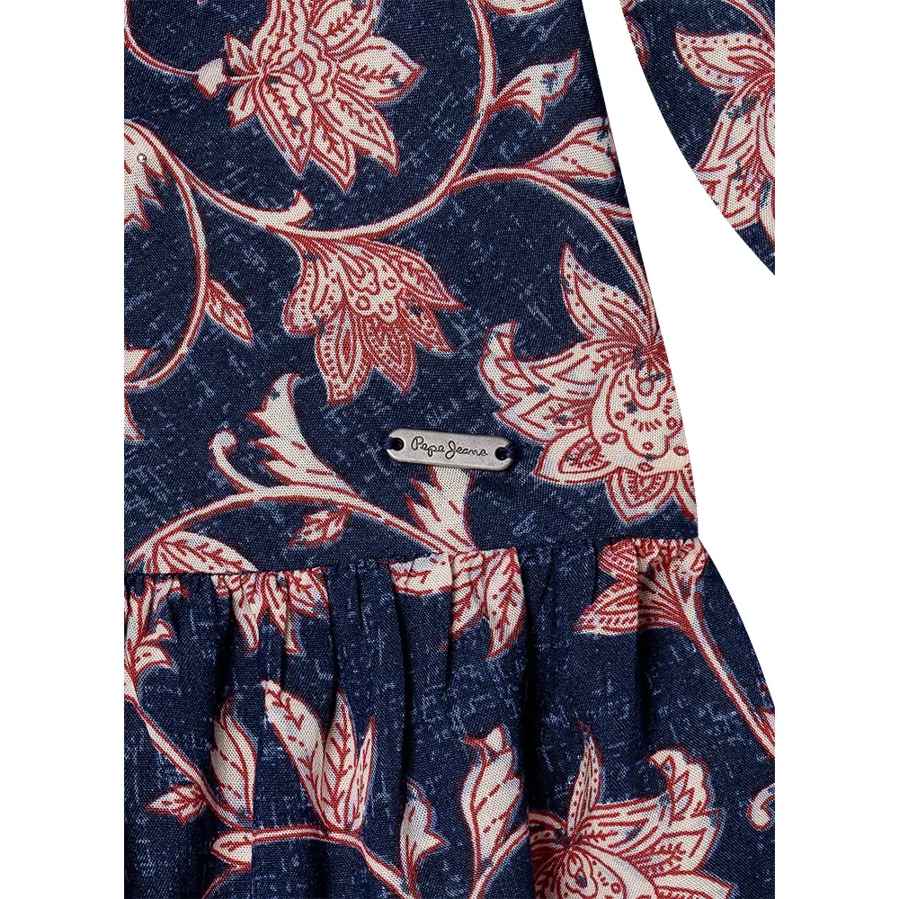 Детское платье для девочек с длинным рукавом Pepe jeans, Blue — фото 4