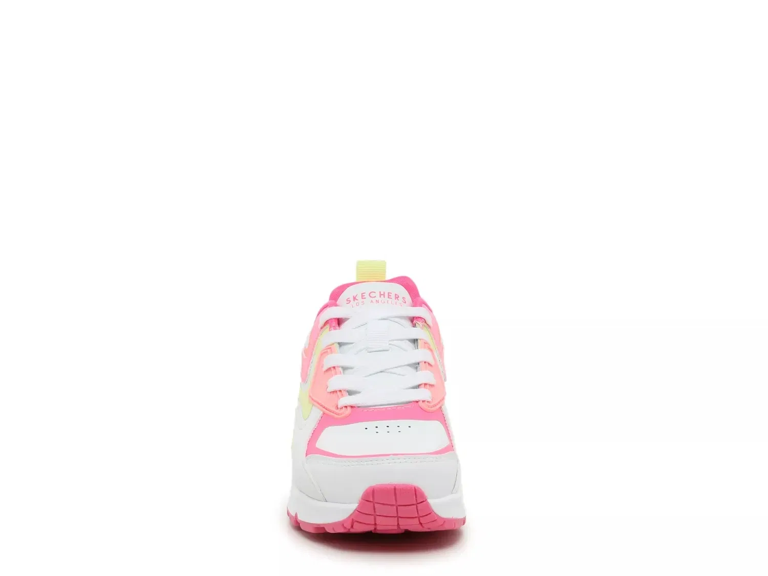 Кроссовки Uno Gen 1, Skechers, белый/розовый/желтый — фото 2