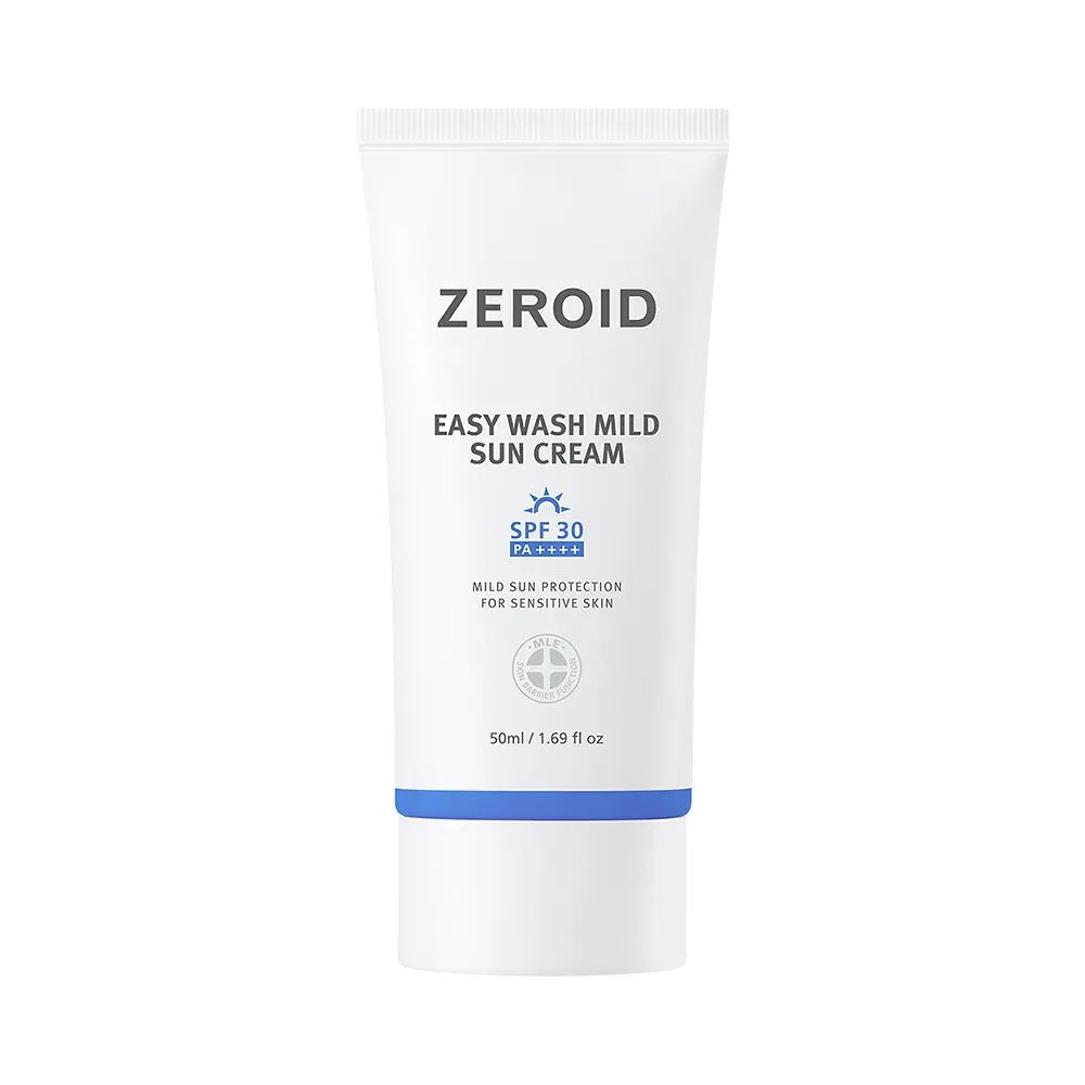 Солнцезащитный крем Zeroid Easy Wash Mild Sun SPF 30, 50 мл