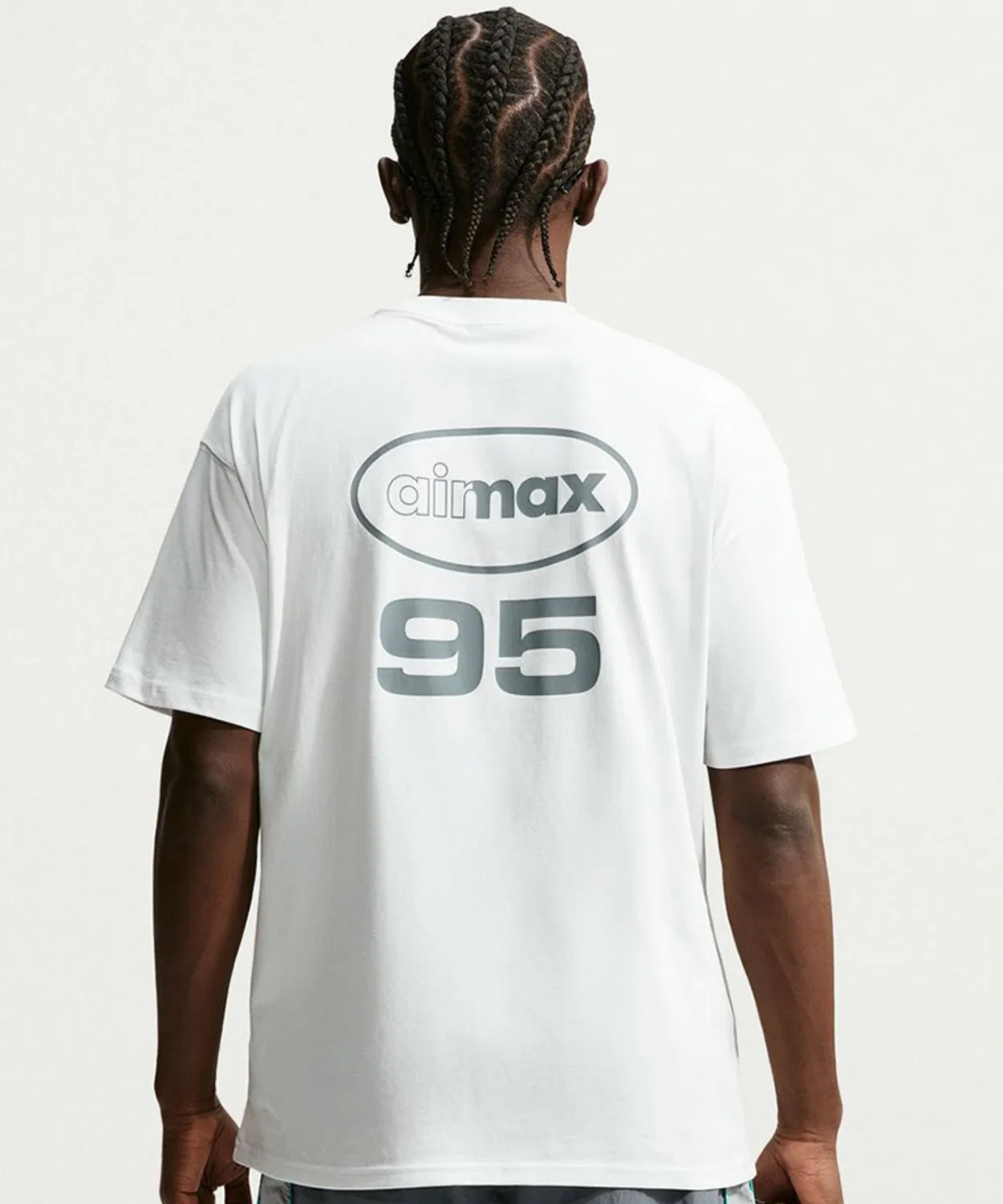 Мужская футболка с коротким рукавом Air Max 95 NIKE, White