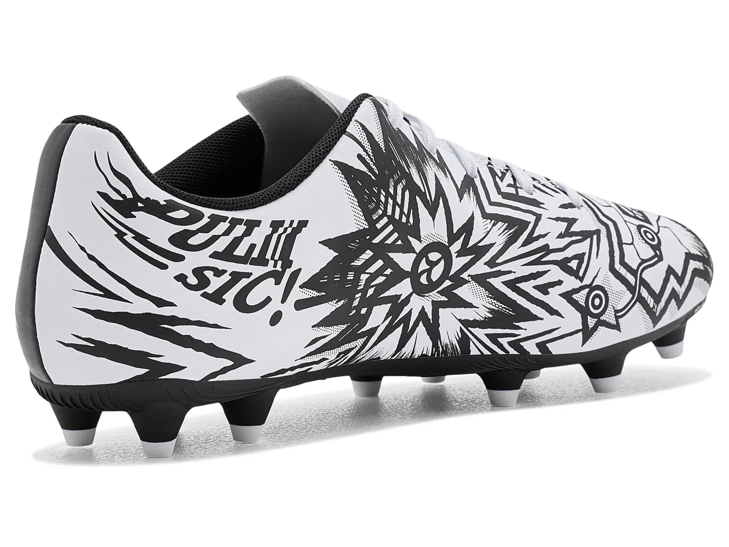 Бутсы Tacto II Christian Pulisic Firm, Artificial Ground Soccer Cleats (для малышей, маленьких и больших детей) Puma Kids, Puma White/Puma Black — фото 4