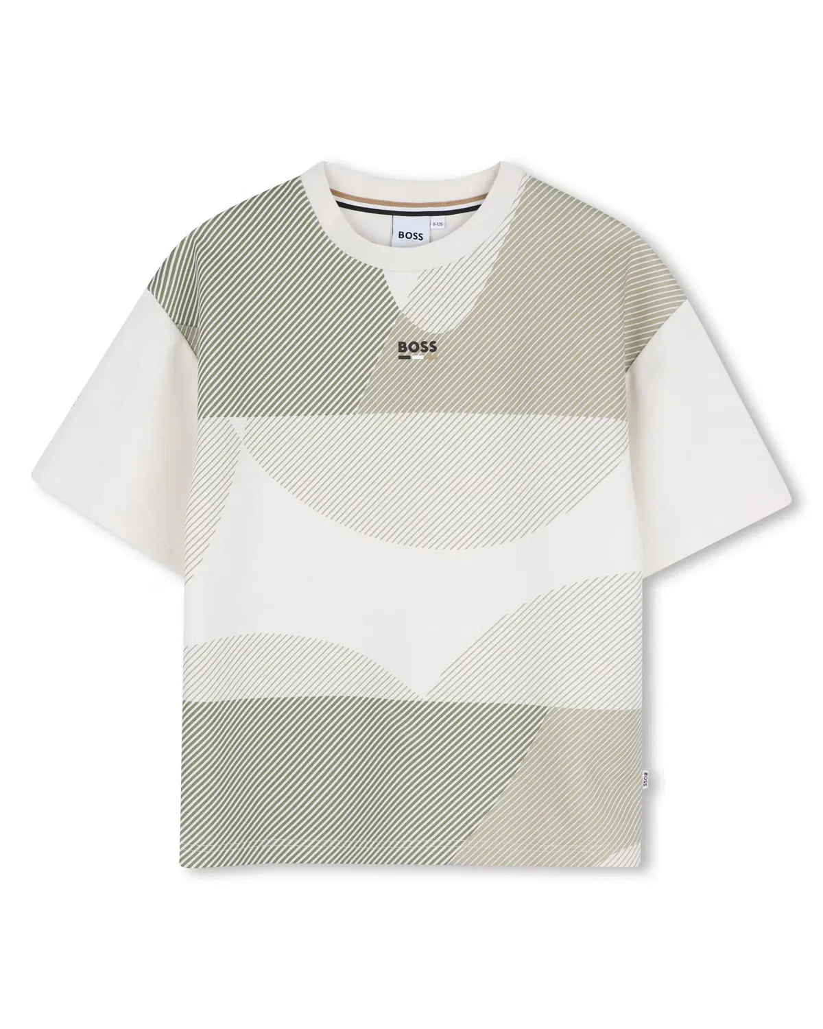 Детская футболка для мальчиков хлопковая BOSS Kidswear, Crudo