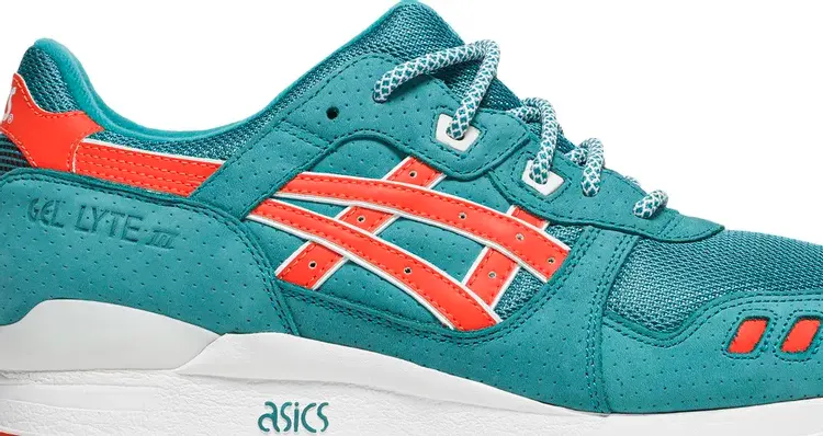Кроссовки ronnie fieg x gel lyte 3 'miami' Asics, зеленый — фото 3