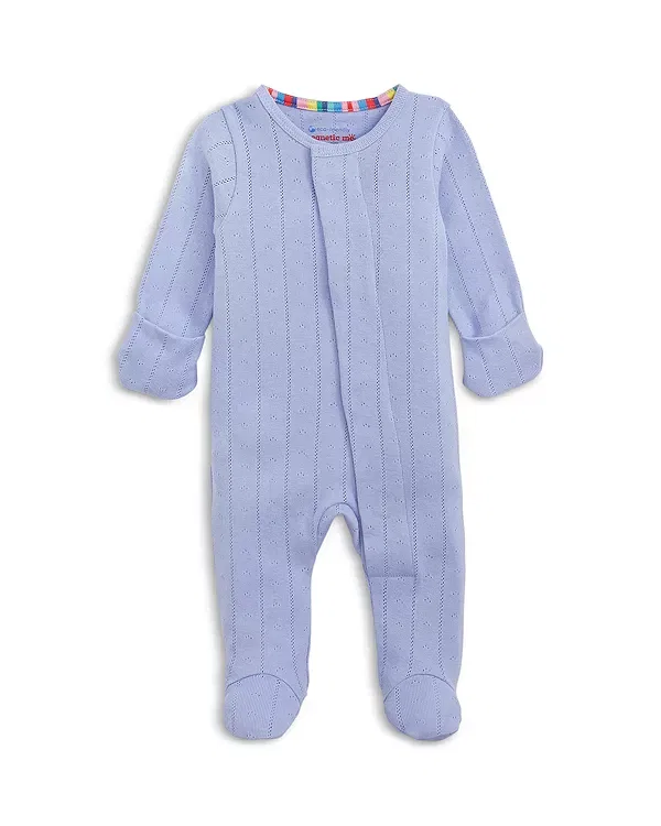 Детское боди-комбинезон с длинным рукавом Pointelle Magnetic Me, Lilac