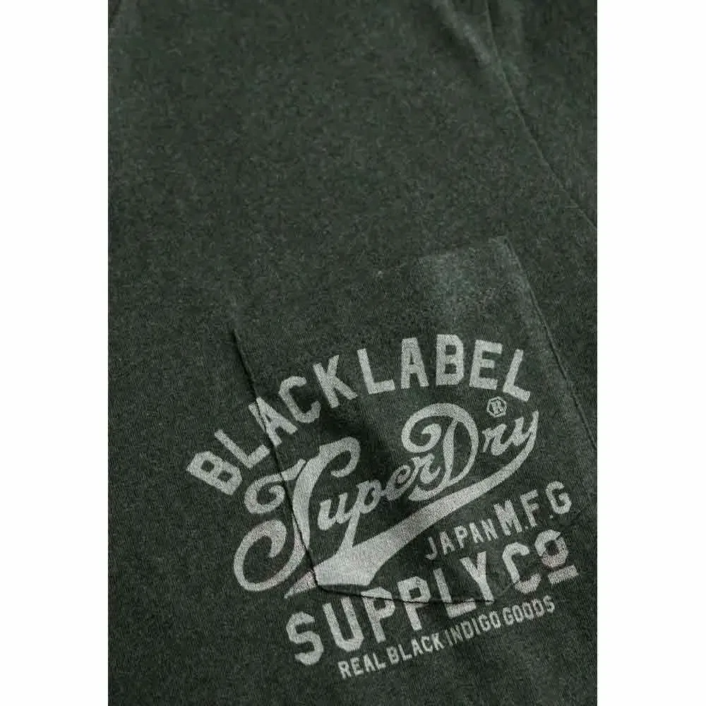 Футболка с коротким рукавом Industrial Relaxed Fit Superdry, зеленый — фото 4