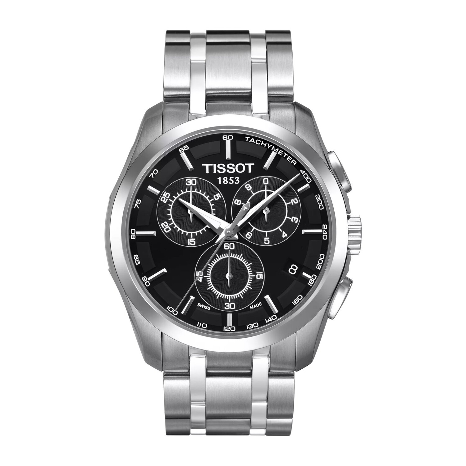 

Часы Tissot Couturier Chronograph T0356171105100, нержавеющая сталь/черный