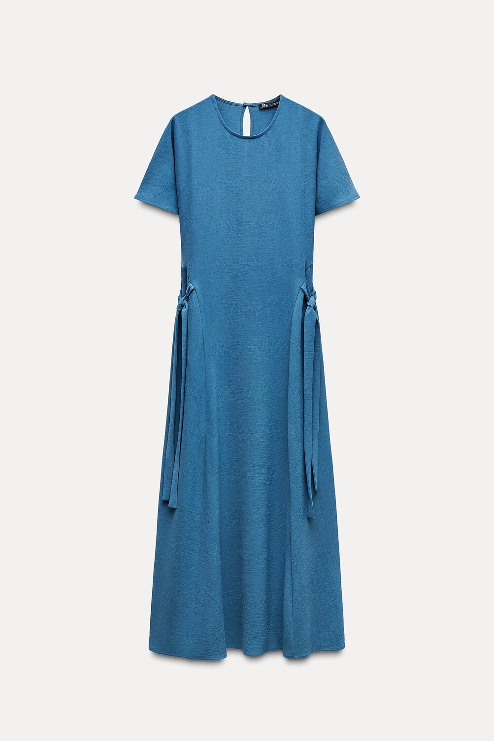 

Платье Zara Flowing Midi, синий