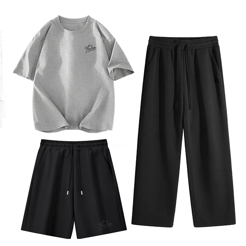 Детский комплект спортивной одежды Unisex Tonlion, Heather Grey