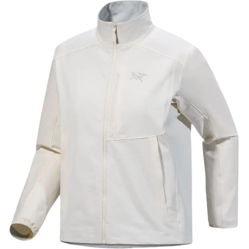 Женская софтшелл-куртка с капюшоном Gamma Arcteryx, Polar White/Arctic Silk