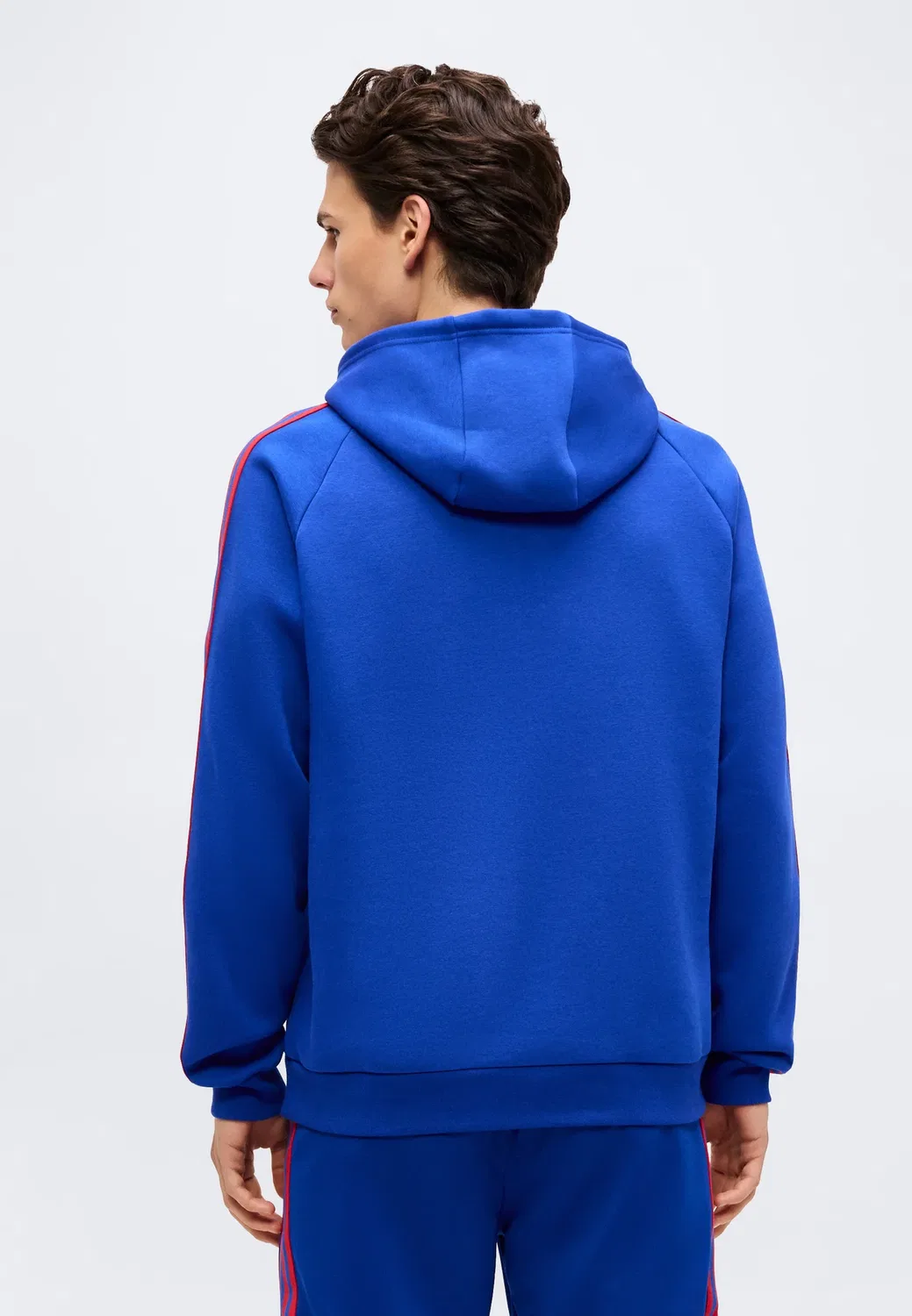 Худи «Манчестер Юнайтед» - клубная одежда Adidas Originals, Team Royal Blue — фото 3