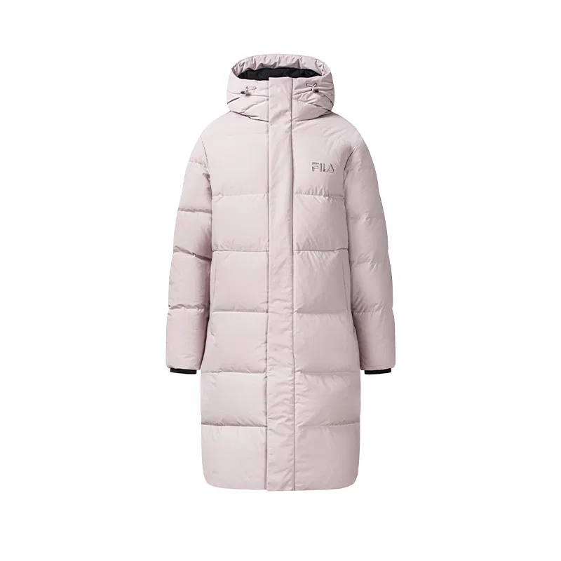 Детский пуховик с капюшоном Cloud Gray FILA, Cloud Gray