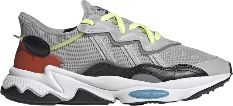 

Лимитированные кроссовки Adidas Ozweego 'Grey Hazy Blue', серый
