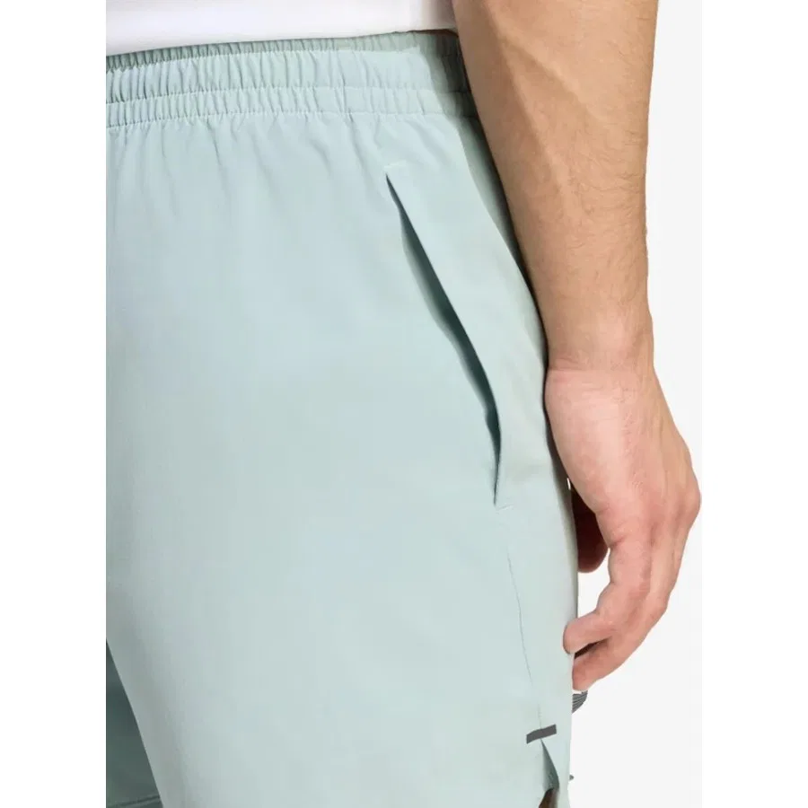 Шорты спортивные с эластичным поясом KD0391 D4T Essentials adidas, Бирюзовый — фото 4
