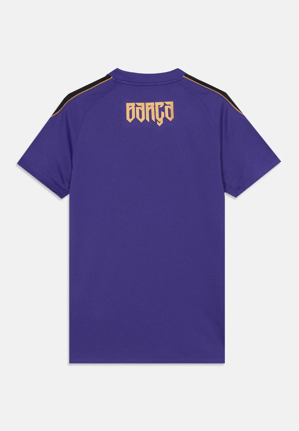 Футболка унисекс с надписью "ФК Барселона забивает гол" Nike Performance, Field Purple/Elemental Gold-Coloured/Black/Metallic Gold-Coloured — фото 2