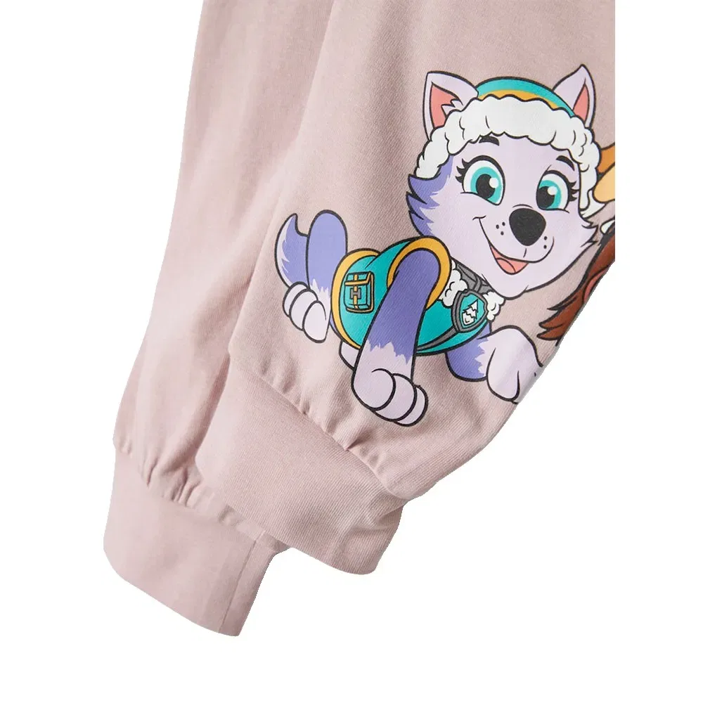 Пижама с длинным рукавом Adas Paw Patrol Name It, розовый — фото 4