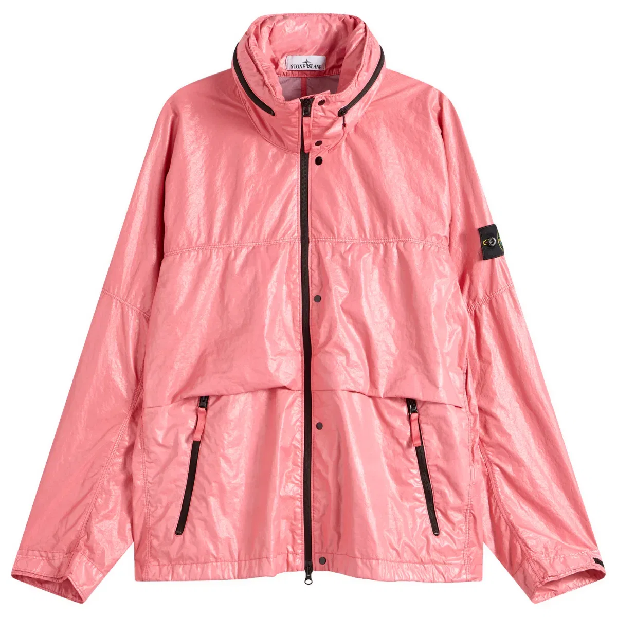 Куртка из нейлона с капюшоном Light Nylon 3L-TC Stone Island, Geranium