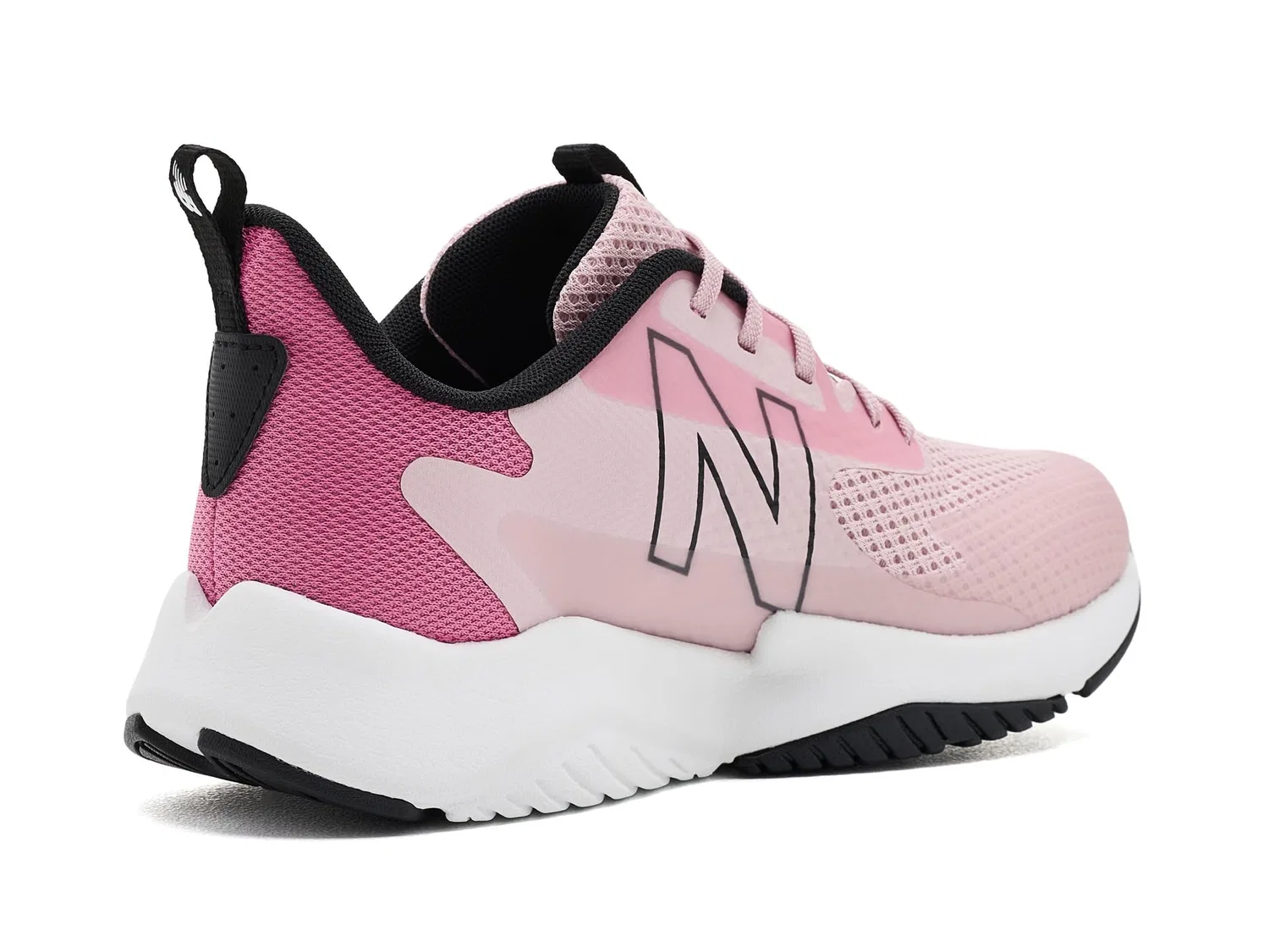 Кроссовки Rave Run Lace (для больших детей) New Balance Kids, Pink Chalk/Signal Pink — фото 4