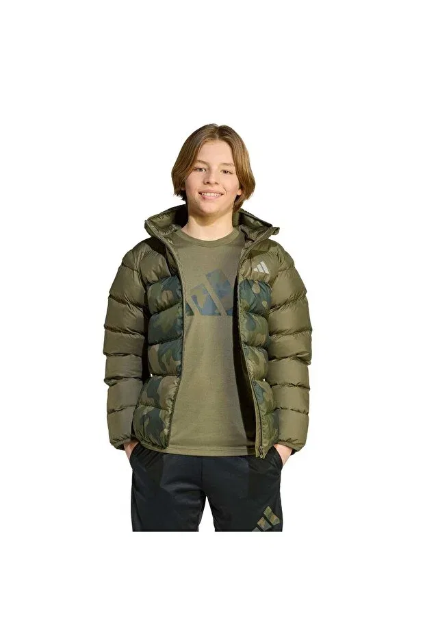 Детская спортивная куртка с принтом для девочек Adidas, Green