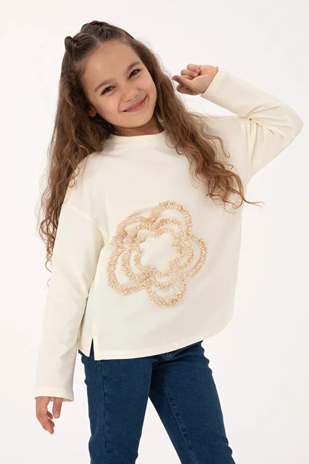 Детские свитшот для девочек с длинным рукавом U.S. Polo Assn., Multicolor