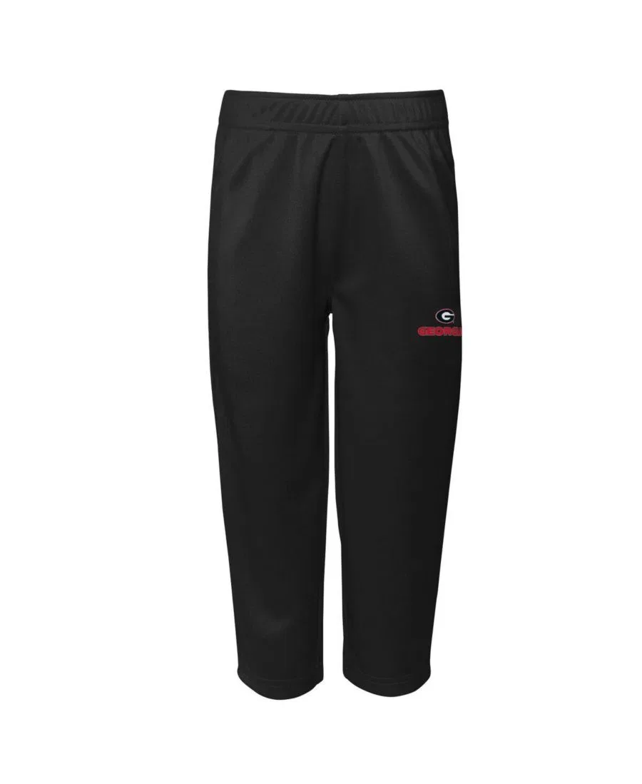 Комплект из топа и брюк Red Zone Georgia Bulldogs Outerstuff, Red Black — фото 4