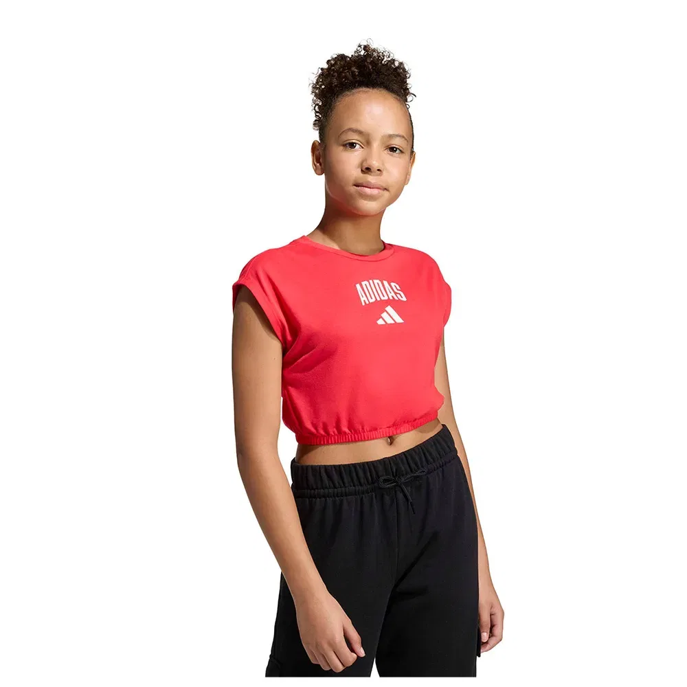 Футболка с коротким рукавом Adidas, красный