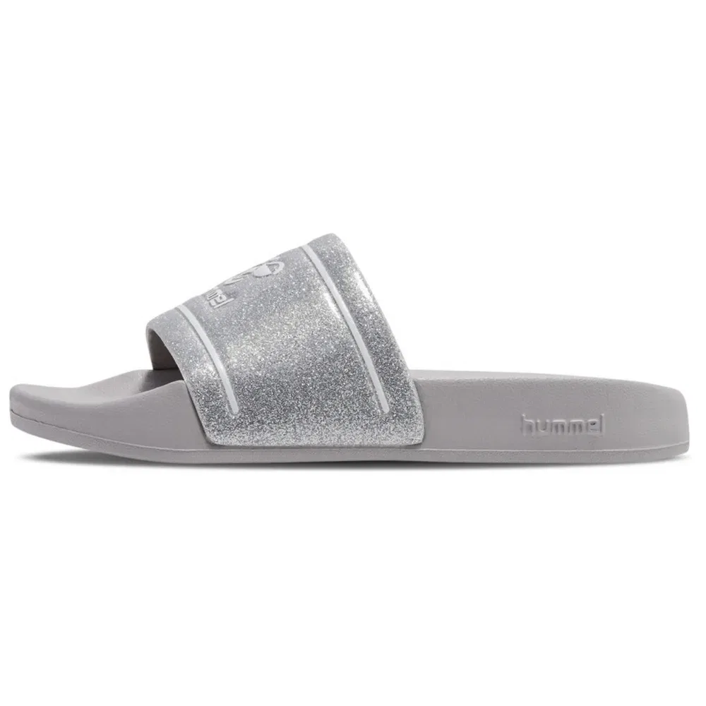 Слайды Hummel Pool Glitter, серый