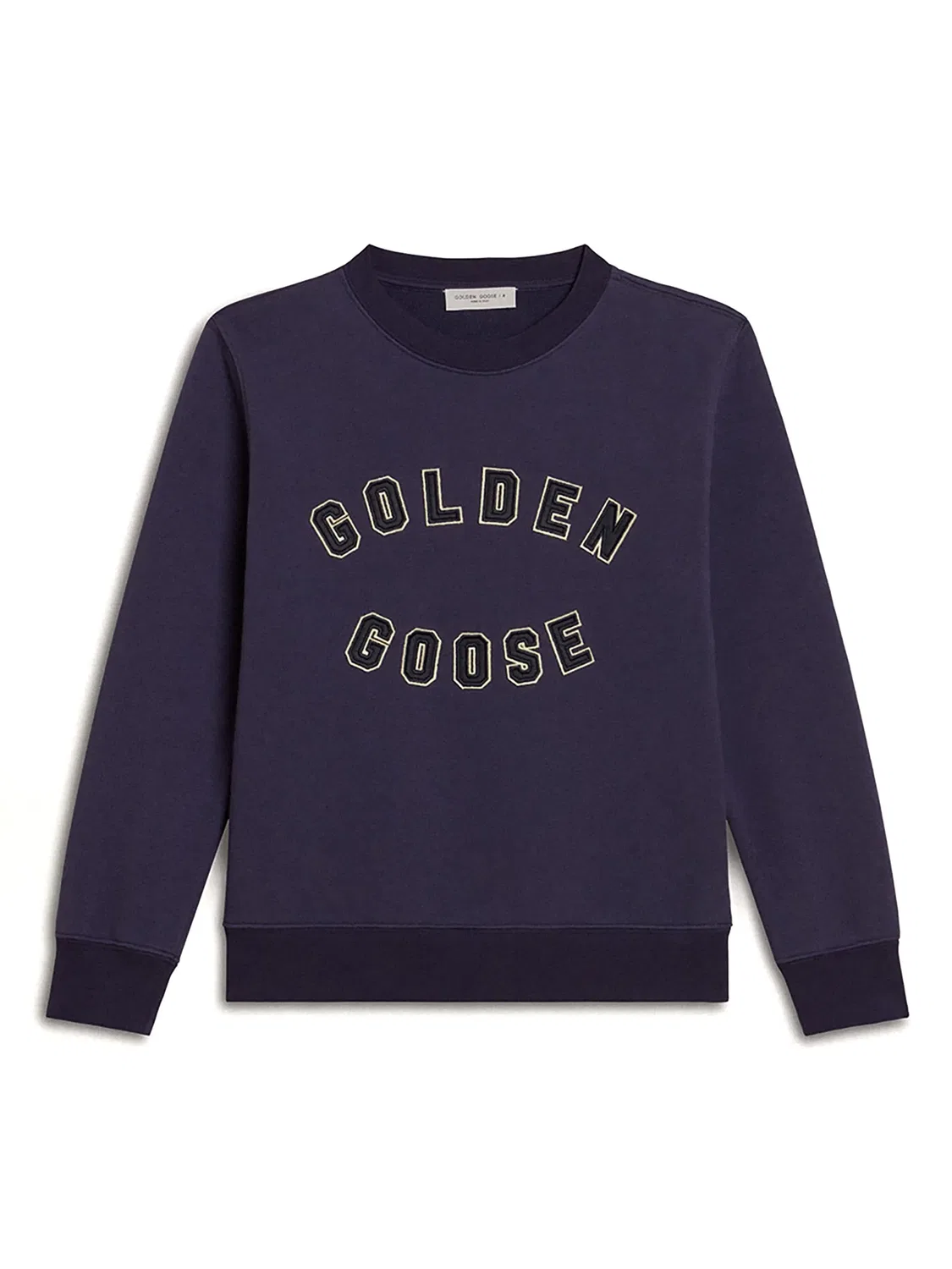 Свитшот с логотипом Golden Goose, синий