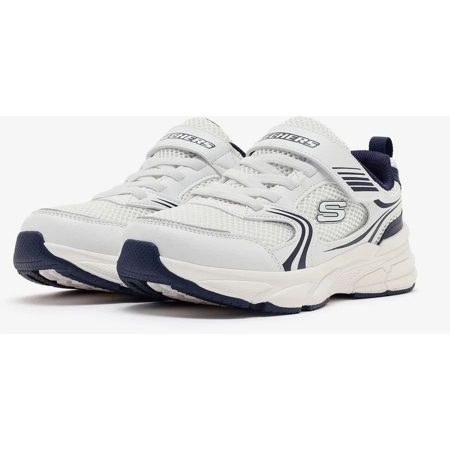 Кроссовки детские с системой адаптивного закрытия Retro-Graph Skechers, Темно-синий — фото 3