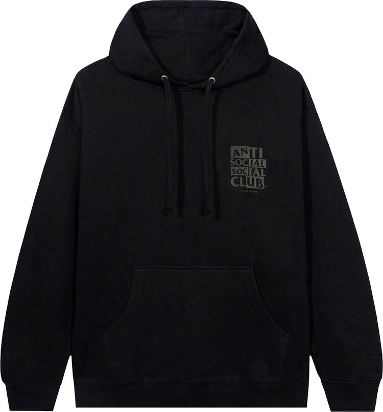 

Худи Anti Social Social Club Muted Hoodie 'Black', черный