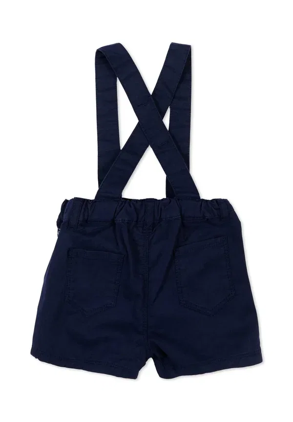 Шорты хлопковые Dungarees Petit Bateau, синий — фото 2