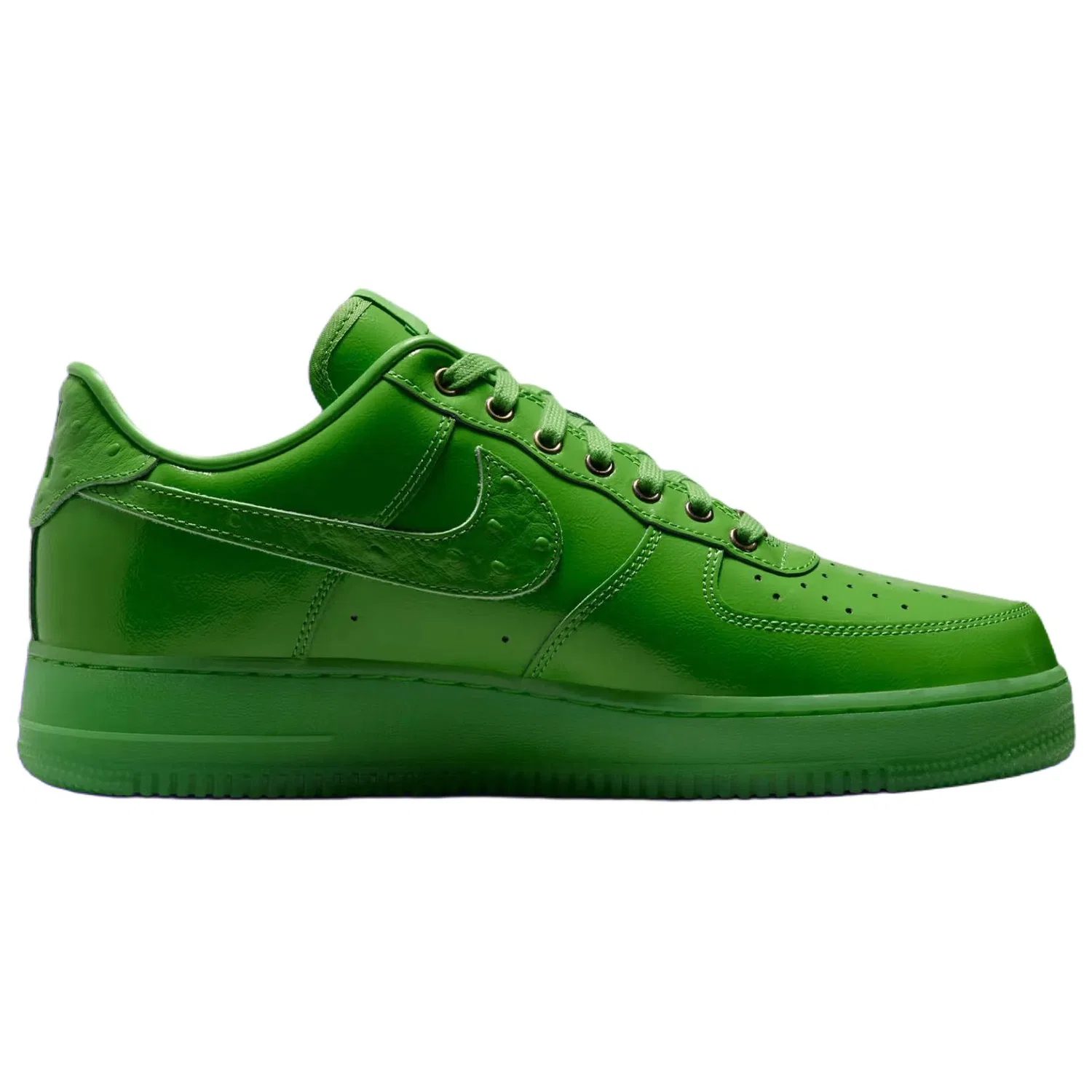 Детские скейтборд-кроссовки Nike Air Force 1 Low, Green Apple Green — фото 3
