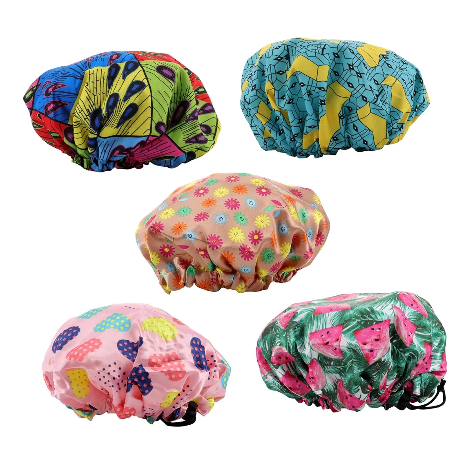 Шапочка для душа, FRCOLOR, 2 шт, 23x23 см, Assorted colours