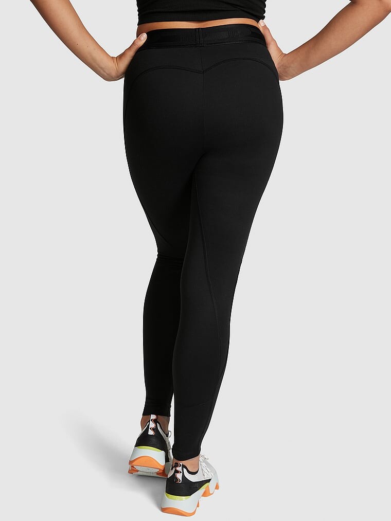 Леггинсы Victoria's Secret Pink Soft Ultimate High-waist, черный — фото 2