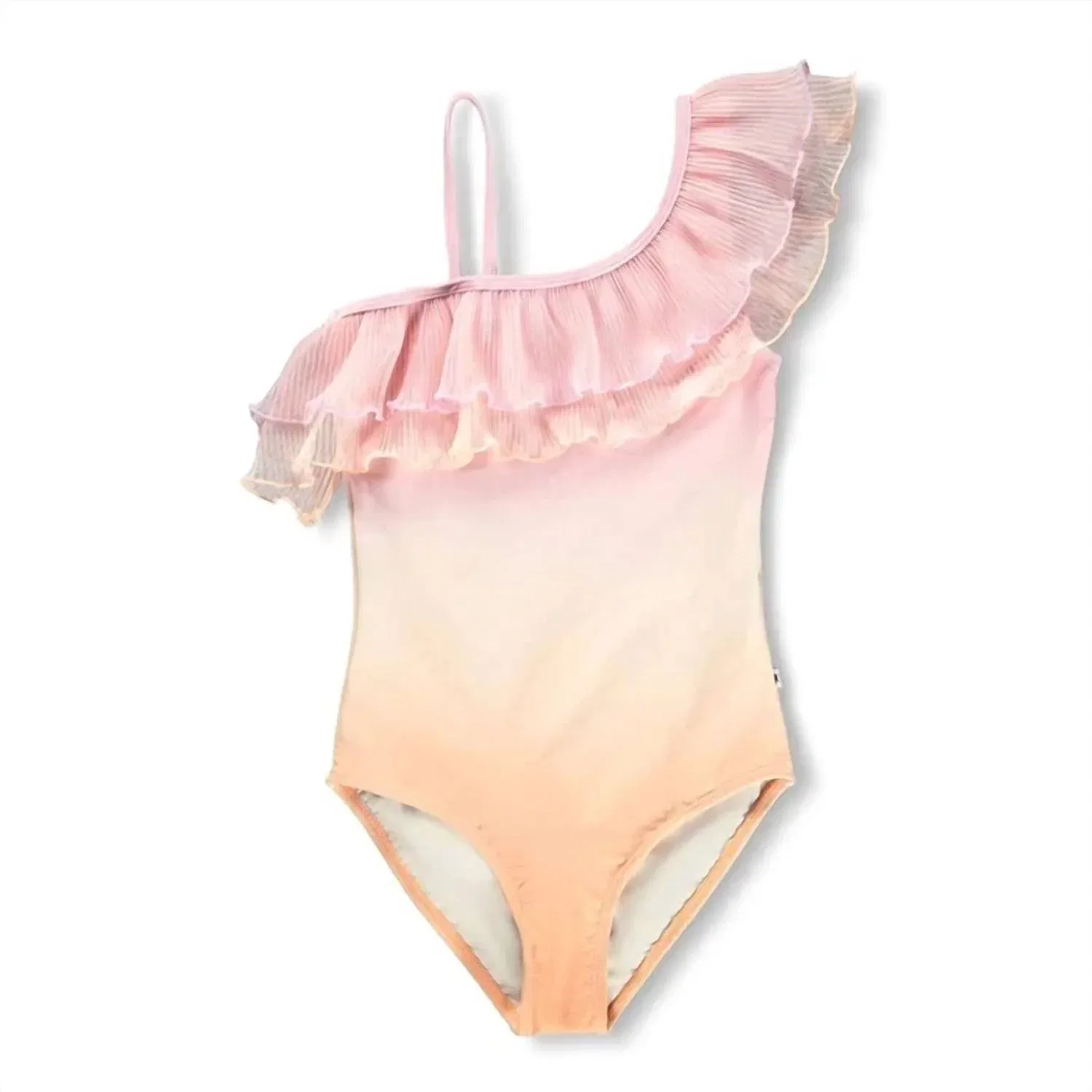 Детский слитный купальник с защитой UPF 50+ Nilla Sorbet Molo, розовый