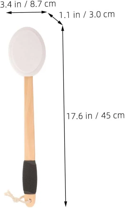 Лосьон-аппликатор для спины PENIKOKO, набор с 3 сменными головками, 45x8.7x3 см — фото 2
