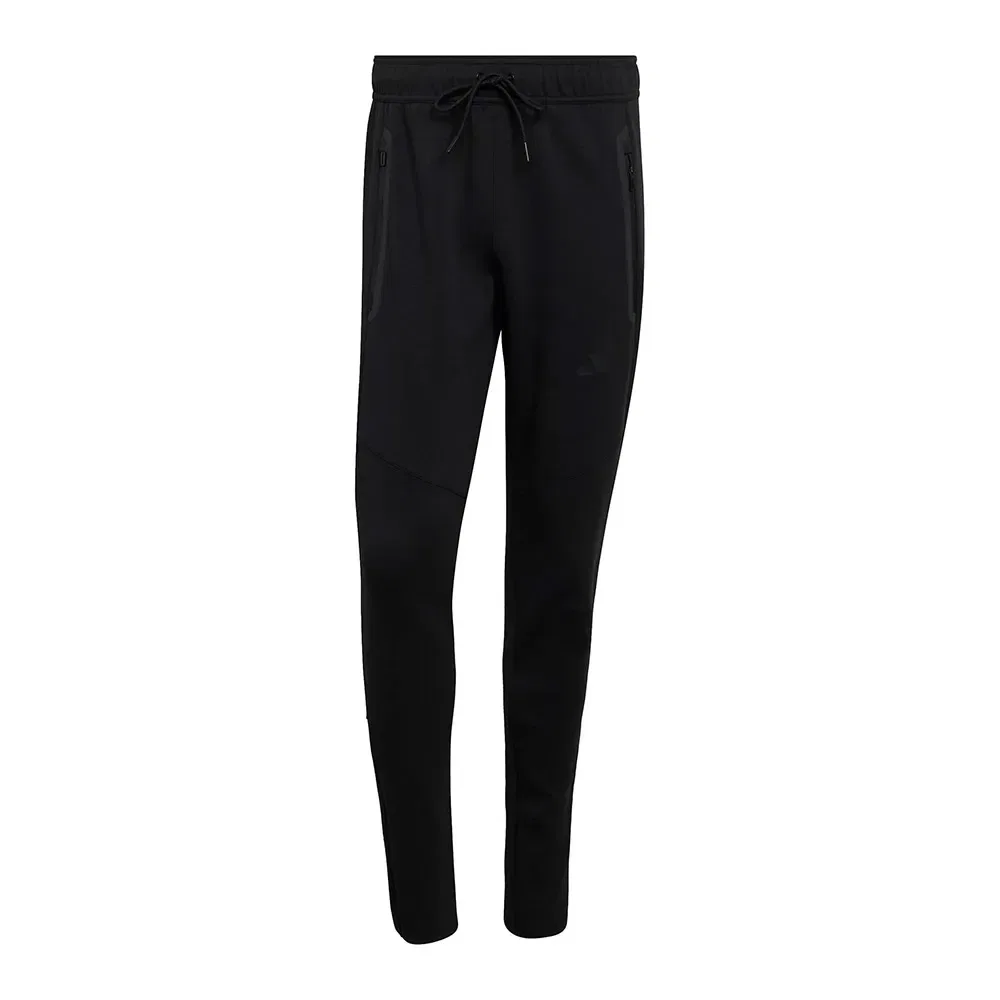 Мужские спортивные штаны с боковыми карманами Adidas Tiro Travel Sweat, Black — фото 3