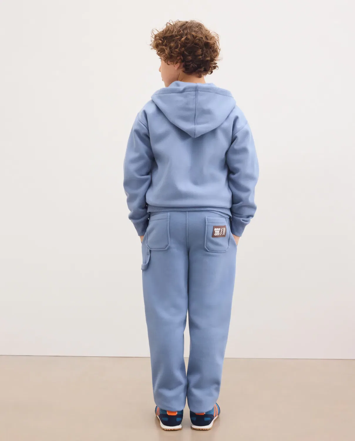 Детские спортивные штаны для мальчиков из флиса Kids El Corte Inglés, Azul — фото 3