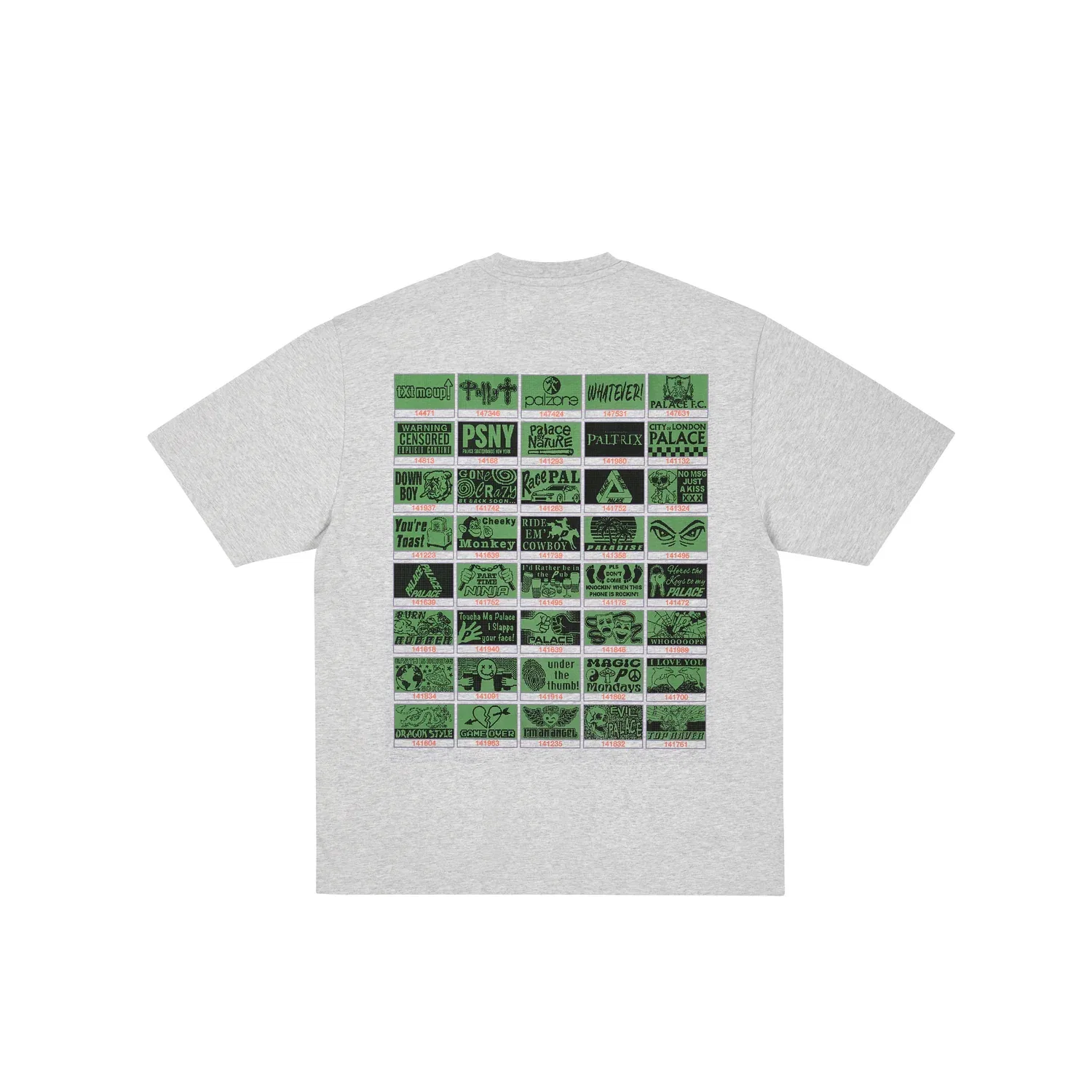 Детская футболка с принтом FW25 DROP3 TOP UP T SHIRT PALACE