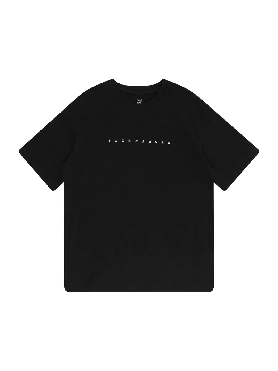 Детская футболка 'JJEStar' черного цвета Jack & Jones Junior