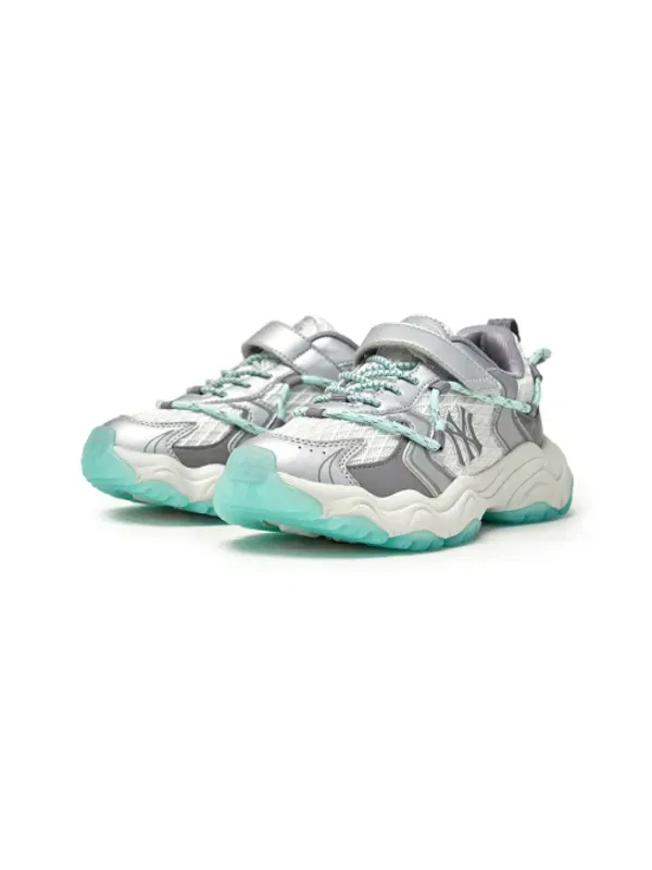 Кроссовки Cargo Chunky Lace Junior NY, Mlb Kids, серебристый — фото 2