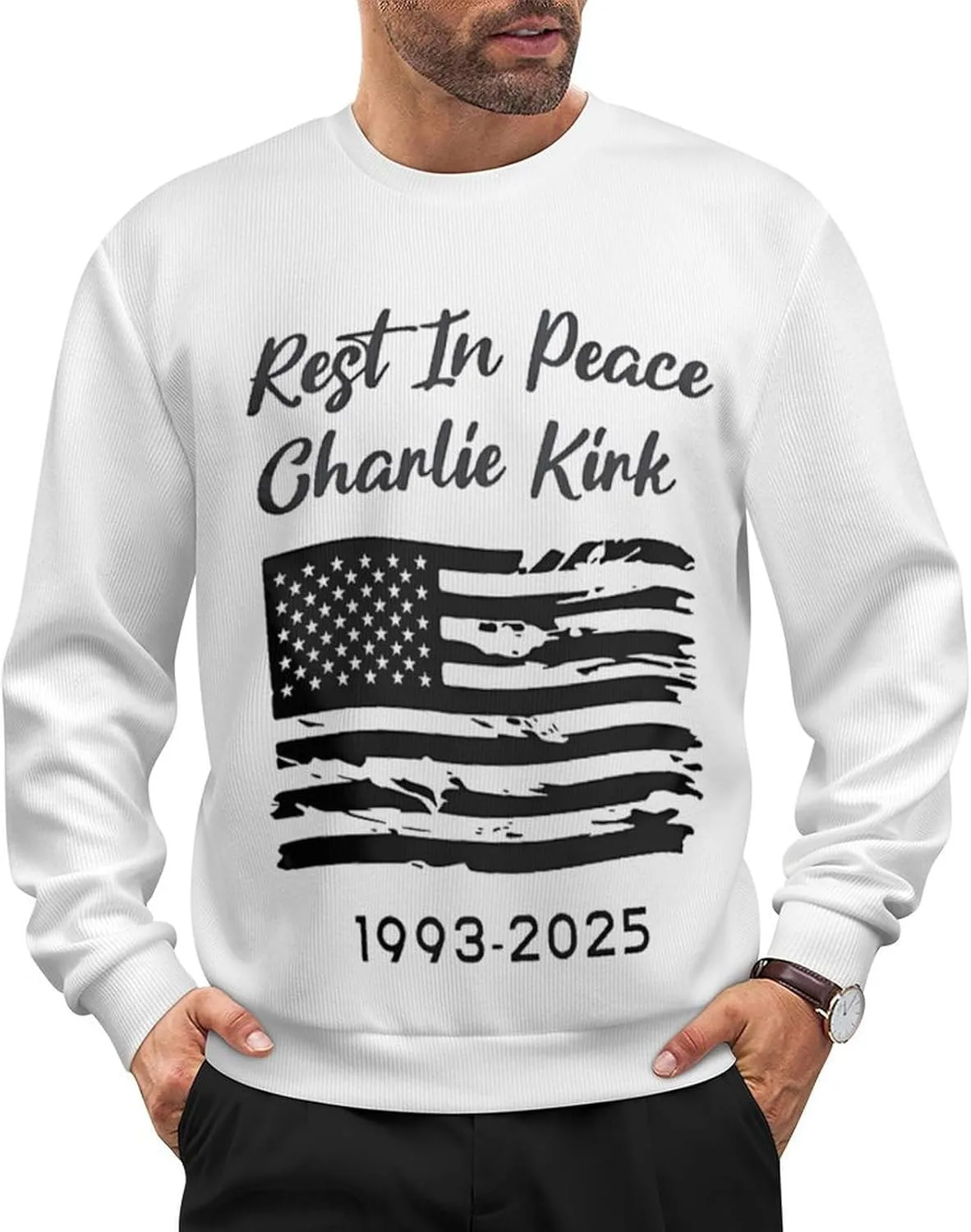 

Свитер Charlie Kirk Unisex CONGIRLBOON